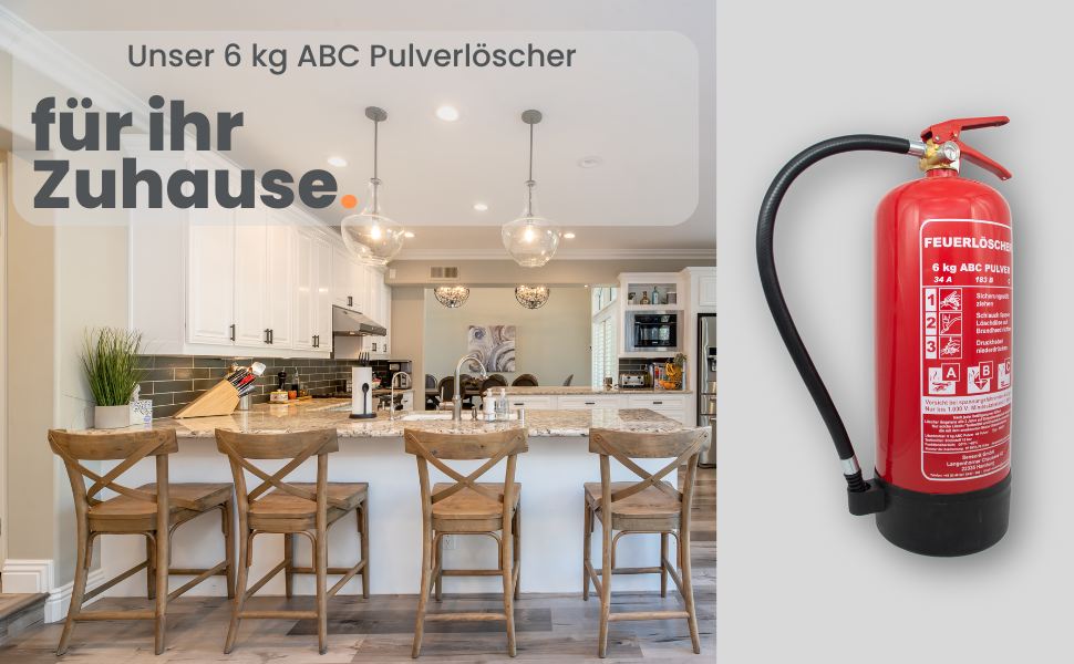 6Kg Abc Pulverlöscher - Feuerlöscher 7 6kg abc pulverlöscher - feuerlöscher – bild 7