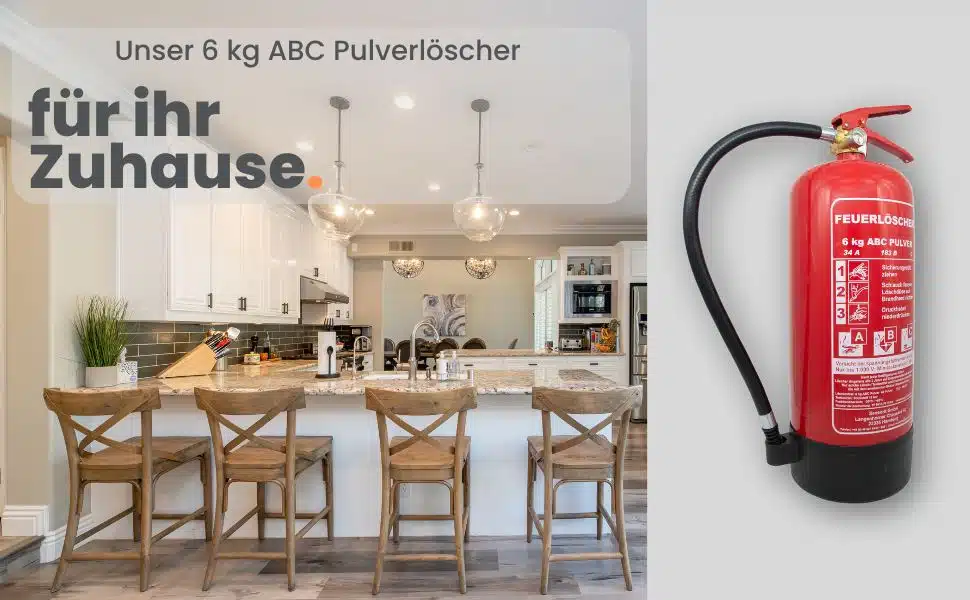 6Kg Abc Pulverlöscher - Feuerlöscher 8 6kg abc pulverlöscher - feuerlöscher – bild 8