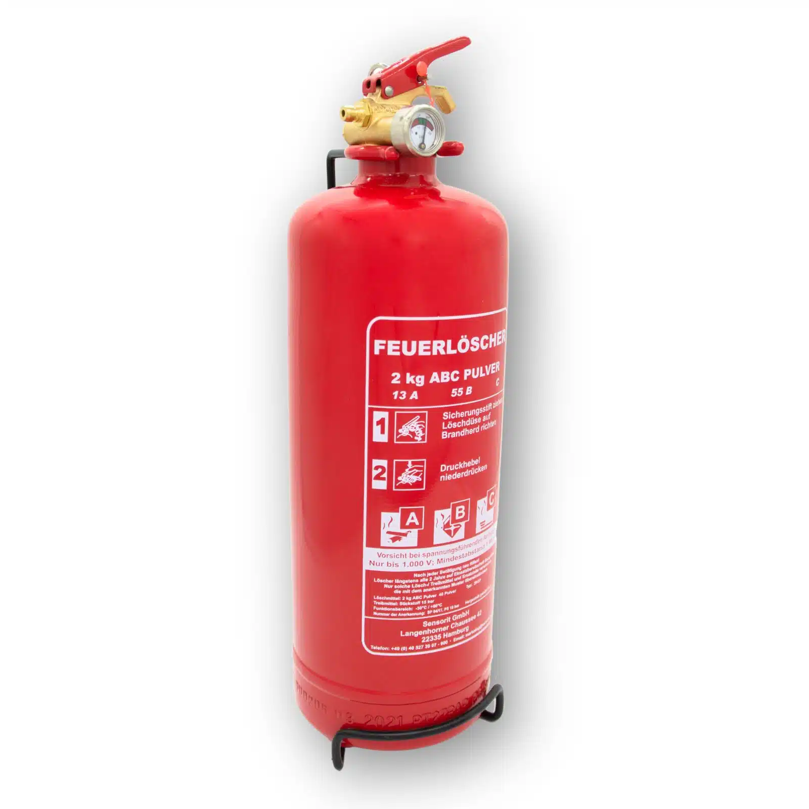 2Kg Abc Pulverlöscher - Feuerlöscher 2 2kg pulver-feuerlöscher